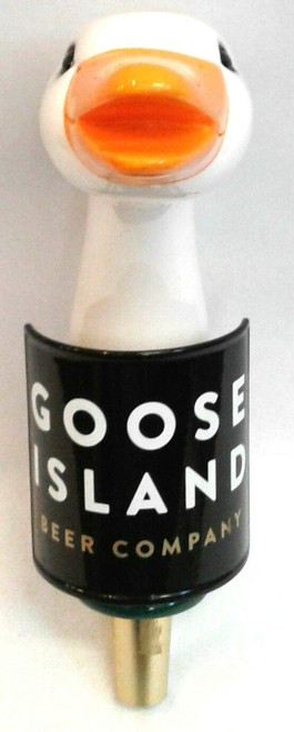 Goose Island Beer Co. Signature White Goose Tap Handle