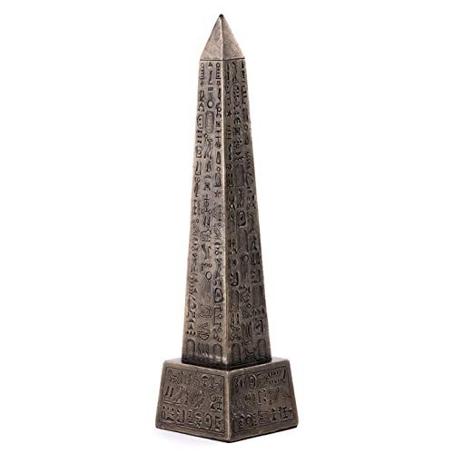 Top Collection Egyptian Obelisk Statue- Ancient Egypt Pyramid Sculpture in Premium Cold Cast Bronze- 8-Inch Collectible Benben Figurine Top Collection Egyptian Obelisk Statue- Ancient Egypt Pyramid Sculpture in Premium Cold Cast Bronze- 8-Inch Collectible Benben Figurine