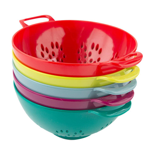 Cabilock 20 Pcs Hollow Fruit Bowl Sink Filter Strainer Mesh Strainer Fruit Washing Bowl Dish Drainer Rack Fridge Colander Bin Fridge Filters Spaghetti Fruit Basket Fruits and Vegetables Abs