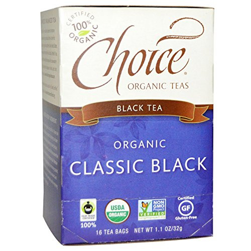 Choice Organic Teas B28140 Choice Organic Teas Classic Black -6x16 Bag
