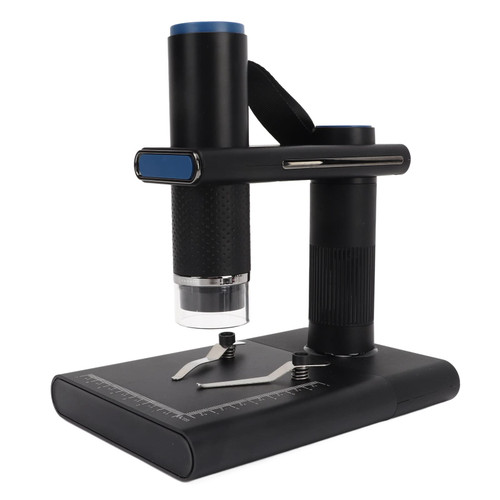 Wireless Digital Microscope, 50x-1000x Magnification 2MP WiFi Portable Handheld Microscope, with Adjustable Stand, Compatible with Phone Computer