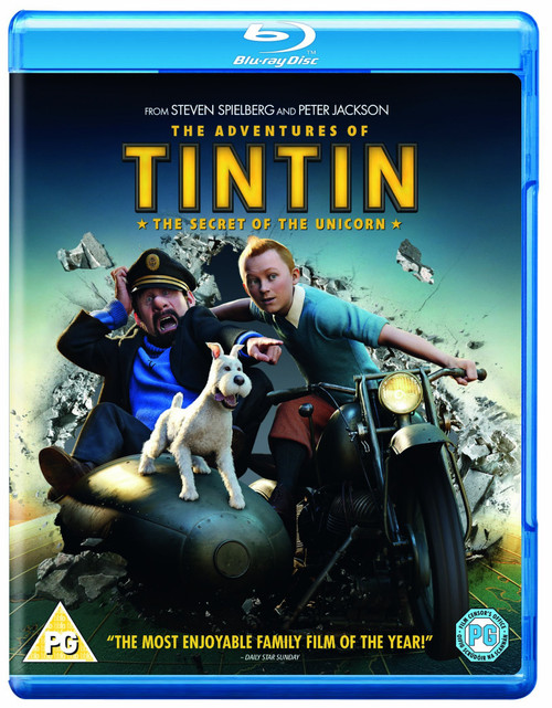 The Adventures of Tintin: The Secret Of The Unicorn [Blu-ray] [Region Free]