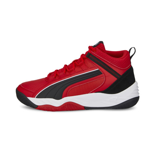 PUMA mens Rebound Future Evo Core Sneaker, High Risk Red-puma Black-puma White, 11 US