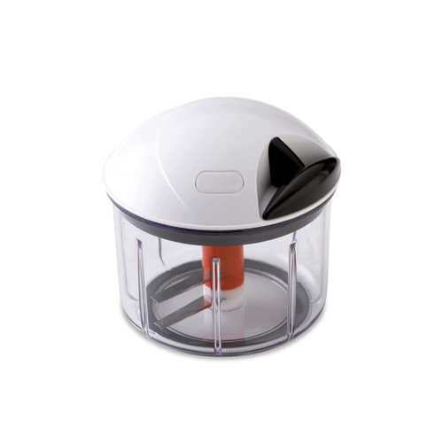 Fissler Finecut Fruit & Vegetable Chopper - 3.8 Cup Capacity - Manual Food Chopper - Small Manual Food Processor - Hardened Steel Rotors - Easy To Clean