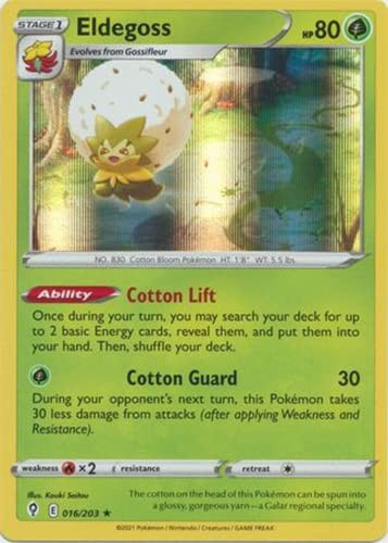 Eldegoss - 016/203 - Holo Rare - Sword & Shield - Evolving Skies