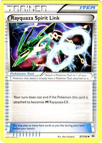 Pokemon - Rayquaza Spirit Link (87/108) - XY Roaring Skies