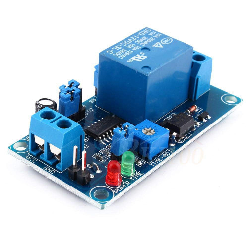 Delay Relay Turn On/Turn Off Module, Hot 12V DC Delay Relay Delay Turn Off Switch Module with Timer 8 Time Ranges