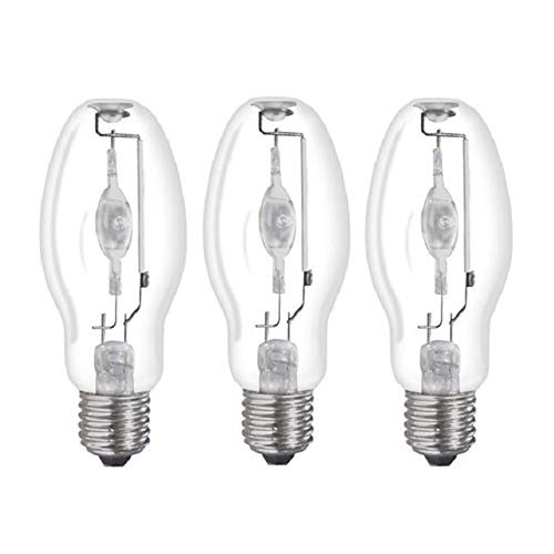 (3 Pack) MH70/U/MED 70W Metal Halide Bulb ED17 Medium Base Clear