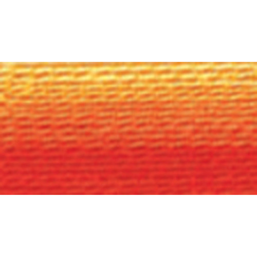 DMC 117-51 Six Stranded Cotton Embroidery Floss, Variegated Burnt Orange, 8.7-Yard