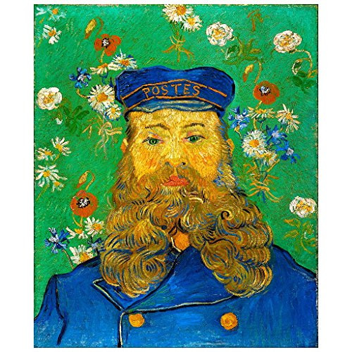 Vincent van Gogh Portrait of the Postman Joseph Roulin Deco Fridge Magnet 1888 Fine Art Repro