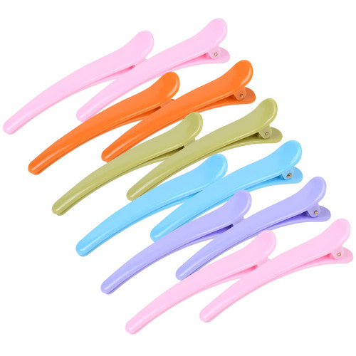 Hair Clips for Women 12 Pcs Duckbill Alligator Hair Barrettes Pins Alligator Hair Clips Duck Billed Hair Clips Non Slip Colorful Plastic Duckbill for Styling Sectioning - Macarone solid Hair Clips for Women 12 Pcs Duckbill Alligator Hair Barrettes Pins Alligator Hair Clips Duck Billed Hair Clips Non Slip Colorful Plastic Duckbill for Styling Sectioning - Macarone solid