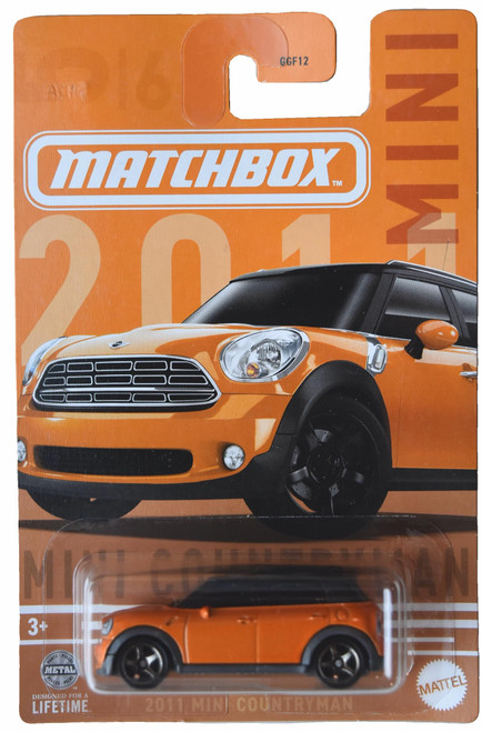 Matchbox 2011 Mini Countryman, Orange 5/6