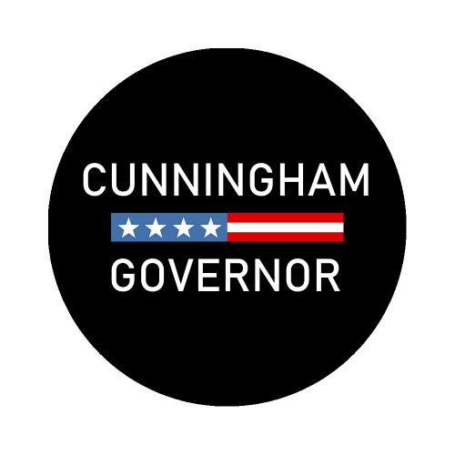 Joe Cunningham Refrigerator Magnet - Vote for Joe Cunningham - Small 1.25 inches Made in USA