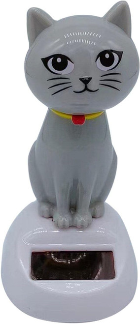 Cute Solar Powered Dancing Cat Doll Figure - Swinging Solar Toy, Cat Figurine Statue Swinging Car Dashboard Decoration Ornaments Dancing Toy for Kids Car Dashboard Office Home Desk Decor Cute Solar Powered Dancing Cat Doll Figure - Swinging Solar Toy, Cat Figurine Statue Swinging Car Dashboard Decoration Ornaments Dancing Toy for Kids Car Dashboard Office Home Desk Decor