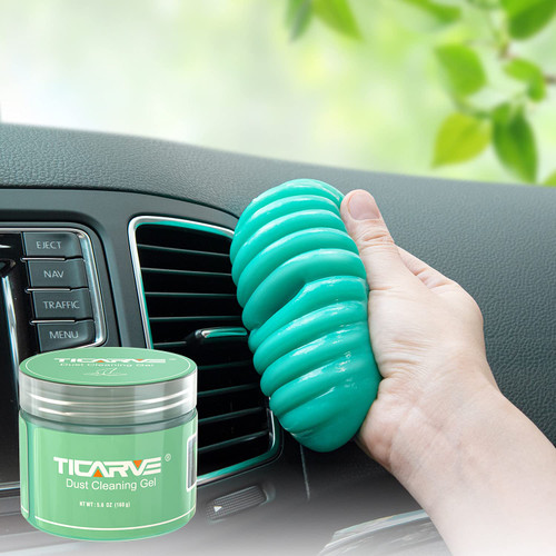 TICARVE Cleaning Gel for Car Detailing Car Cleaning Putty Auto Detailing Gel Detail Tools for Car Interior Cleaner Kit Car Vent Cleaner Automotive Car Cleaner Green TICARVE Cleaning Gel for Car Detailing Car Cleaning Putty Auto Detailing Gel Detail Tools for Car Interior Cleaner Kit Car Vent Cleaner Automotive Car Cleaner Green
