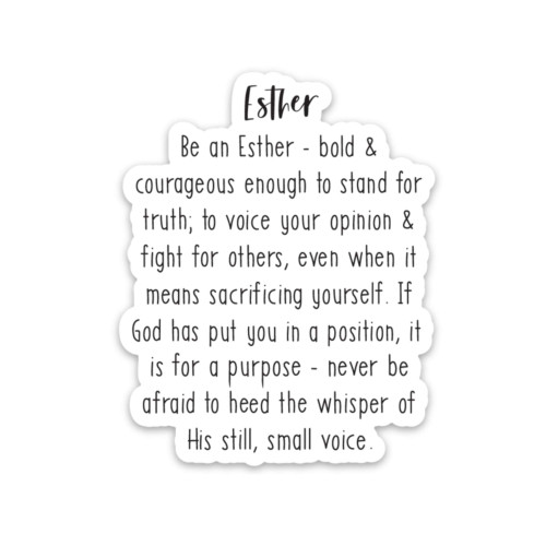 Swaygirls Esther refrigerator magnet | Christian magnets | Fridge magnets about faith, God, the Bible | Esther 4:14