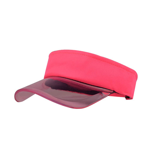 Women Sun Protection Baseball Caps Fashion Visor Solid Color Cap Transparent Baseball Caps Men's Adjustable Snapback Hat