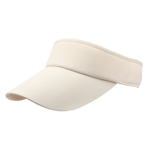 CHUNYAN Sun Protection Visors for Women Sun Visor Caps Adjustable Sun Visor Hats Sport Wear Athletic Men Sun Visor Mesh Baseball Cap Beige