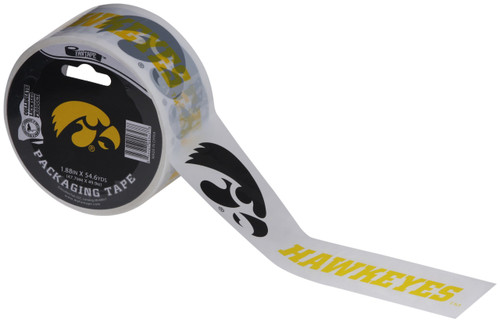 NCAA Iowa Hawkeyes Logo Packing Tape