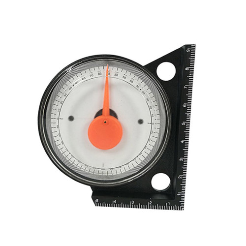 HOMSFOU Angle Meter Woodworking Tool Tile Fixing Tool Leveling Tool Telecommunications Tool Machinery Tool Plumbing Tools Pointer Protractor Spirit Level Inclinometer Detector