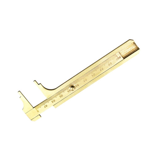 Homoyoyo Mini Ruler Measuring Calipers Digital Bookmark Brass Caliper Vernier Gauge Brass Ruler Micrometer Magnetic Book Mark Magnetic Bookmarks Magnetic Tool Digital Caliper Metal