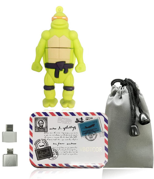 USB 2.0 Flash Drive Cartoon Shape Memory Stick Cute Pen Thumb Drive Data Storage Pendrive Ninjia 8GB