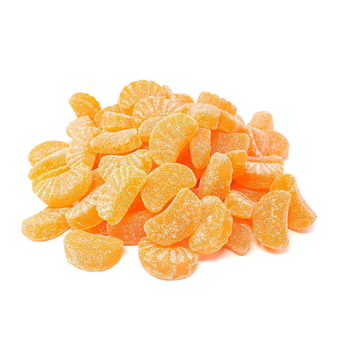 Candy Retailer Fruit Slices Candy (Orange, 1 Lb)