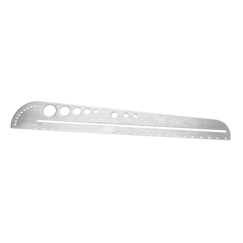 Gatuida Shaped Ruler Circle Indicator Template Measuring Ruler Mutitool Circle Template Precision Metal Ruler Carpenter Tools School Ruler Festival Gift Angle Multifunction Stainless Steel