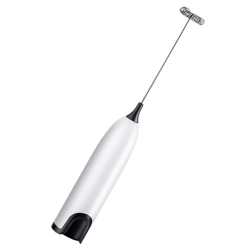 Zerodeko Electric Egg Beater Drink Mixer Mini Hand Whisk Hand Egg Blender Retractable Hand Whisk Egg Mixer Blender Milk Frother and Steamer Usb Foam Maker Coffee Plastic Handheld