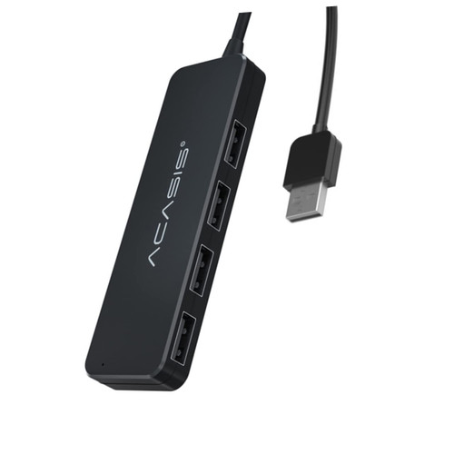 Homoyoyo Hub Computer Adapters for Laptops USB Adapters Expansion Transfer Adapters Docking Station Laptop Computer USB Splitter Abs Accessories Portable