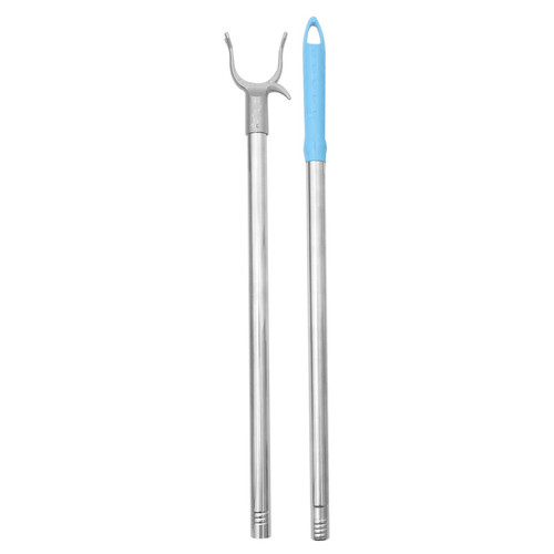 JOINPAYA Clothes Rail Clothes Reach Sticks Clothes Reach Pole Home Clothes Pole Long Clothes Pole Clothes Reach Rod Clothes Reaching Pole Hooks Practical Clothes Pole Clothesline with Hook