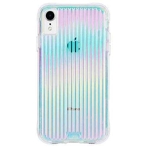Case-Mate - iPhone XR Case - Tough Groove - iPhone 6.1" - Groove Iridescent