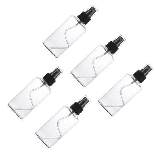 DOITOOL 5pcs spray bottles for essential oils clear sprayer empty makeup bottle perfume sprayer cosmetic fine mist spray bottle Oblique Shoulder Spray Bottle travel mini small spray bottle