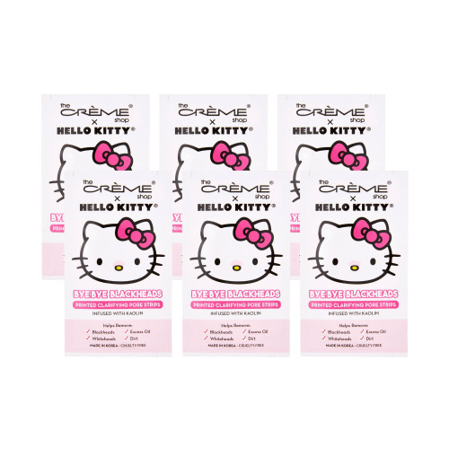 The Crème Shop Hello Kitty Bye Bye Blackheads Nose Pore Strips (Set of 6) The Crème Shop Hello Kitty Bye Bye Blackheads Nose Pore Strips (Set of 6)