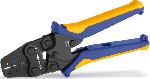 haisstronica Crimping Tool For Heat Shrink Connectors,AWG 22-10 7Inch Ratcheting Wire Crimper Tool haisstronica Crimping Tool For Heat Shrink Connectors,AWG 22-10 7Inch Ratcheting Wire Crimper Tool