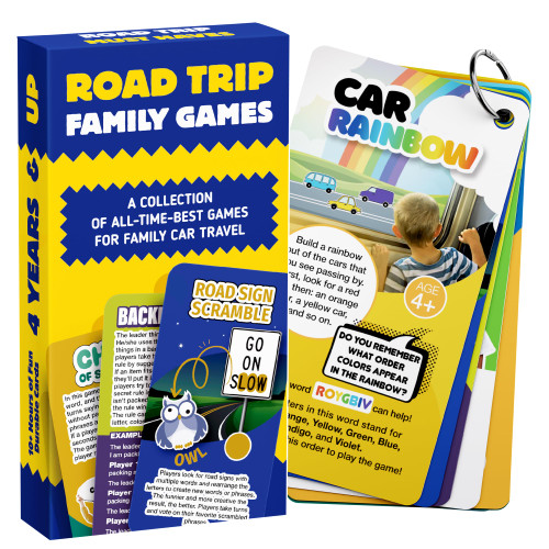 WELL BALANCED Road Trip Games for Kids and Adults - Travel Games, Car Games, Road Trip Must Haves & Activities for Kids WELL BALANCED Road Trip Games for Kids and Adults - Travel Games, Car Games, Road Trip Must Haves & Activities for Kids