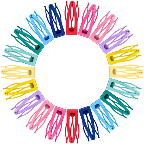 40 Pieces Snap Hair Clips Grip Hair Clips Metal Hair Barrettes for Women Snap Clips Double Hair Clip Pins Women Hair Accessories for Girls Hair Making Salon (Candy Color) 40 Pieces Snap Hair Clips Grip Hair Clips Metal Hair Barrettes for Women Snap Clips Double Hair Clip Pins Women Hair Accessories for Girls Hair Making Salon (Candy Color)