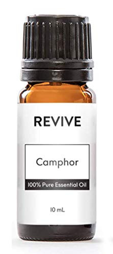 Camphor Essential Oil by Revive Essential Oils - 100% Pure Therapeutic Grade, for Diffuser, Humidifier, Massage, Aromatherapy, Skin & Hair Care
