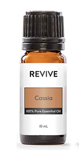 Cassia Essential Oil by Revive Essential Oils - 100% Pure Therapeutic Grade, for Diffuser, Humidifier, Massage, Aromatherapy, Skin & Hair Care