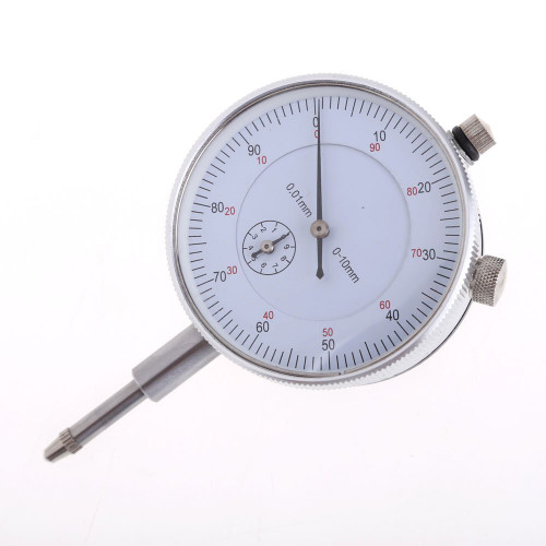 Awakingdemi Dial Indicator Gauge,Precision Tool Reading 0-90-0 Precision 0.01 mm Accuracy Measurement Instrument Dial Indicator Gauge
