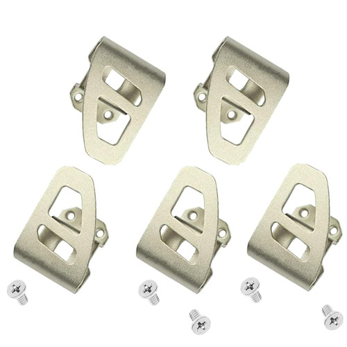ZLIANGQ 42-70-2653 M18 Fuel Belt Clip Hook Fits Milwaukee Work Tool Replace 2604-22 2604-20 2797-22 2604-22CT Hammer Drill Impact Wrench Driver (5-Pack)