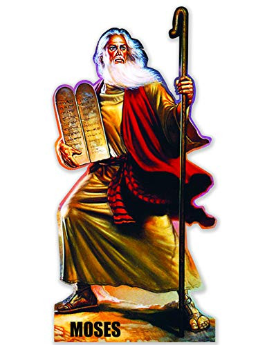 Aahs Engraving Moses Life Size Carboard Stand Up, 6 feet