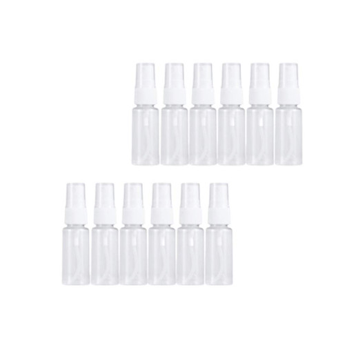 12pcs Spray Empty Bottle Small Spray Mini Clear Spray Bottles Tiny Spray Bottle Portable Empty Sprayer Bottles Small Empty Spray Bottles Little Spray Bottle Bottled Travel Perfume