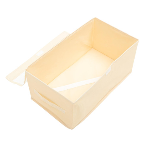 ABOOFAN Wardrobe Storage Box Storage Organizer Desktop Container Clothes Organizer Closet Storage Bins Toy Storage Bins Storage Containers for Organizing Foldable Fabric Pvc