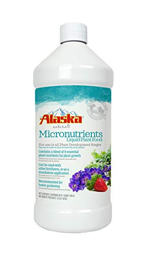 Alaska Naturals Micronutrients 3-0-0 Liquid Plant Food - 1 Quart