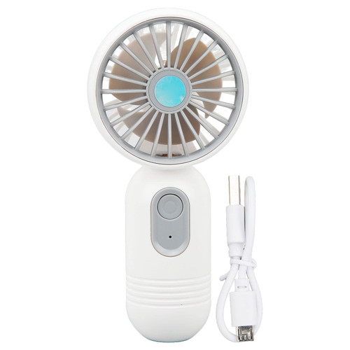 KENANLAN Handheld Mini Fan, Personal Handheld Fan, Mini Portable Fan, USB Rechargeable Fan with Speed Adjustable for Indoor Outdoor Travel (White) KENANLAN Handheld Mini Fan, Personal Handheld Fan, Mini Portable Fan, USB Rechargeable Fan with Speed Adjustable for Indoor Outdoor Travel (White)