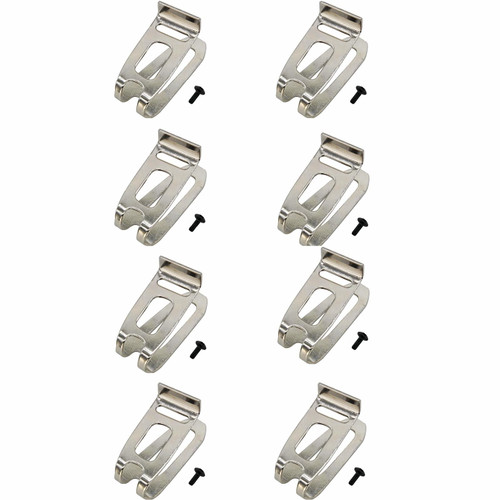 346449-3 & 251314-2 Belt Clip and Screw Kit for Belt Hooks Replaces Makita Cordless Tools 324705-1 346034-2 346317-0 324553-8(8pack)