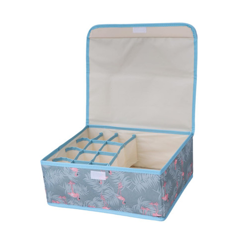 PRETYZOOM Drawer Divider Organizer Oxford Cloth Storage Container Closet Organizer Wardrobe Space Saver Underwear Storage Box