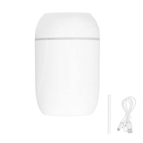 Portable Air Humidifier,with LED Colorful Lights,USB Powered 300ml Mini Humidifier,Quiet Desktop Mist Humidifier,for Baby Room,Bedroom,Office,Car