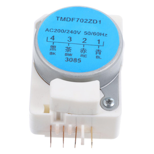 JECOMPRIS Indoor Defrost Timer Copper Defrost Timer Refrigerator Part Supplies Defrost Timer Electronic Refrigerator Supplies Iron Kitchen Supply Kitchen Refrigerator Defrost Timer